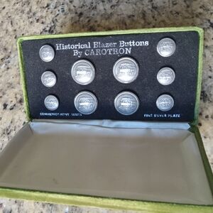 Carotron Historical Blazer Buttons Set